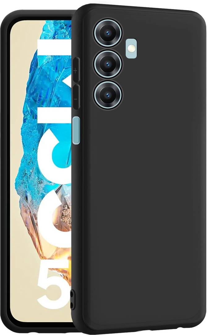 CEDO XPRO Back Cover for SAMSUNG Galaxy M35 5G Black, Dual Protection, Silicon, Pack of: 1