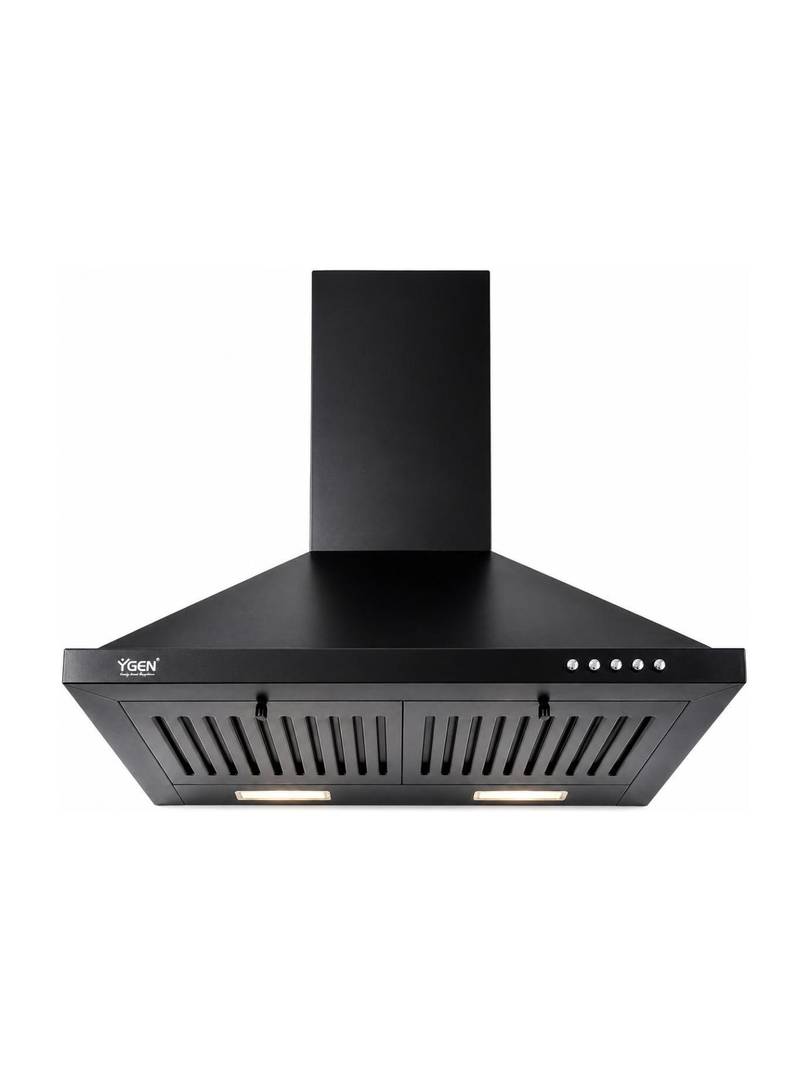 YGEN Amber 60 Kitchen 1650 CMH 60 cm Chimney Wall Mounted, Black