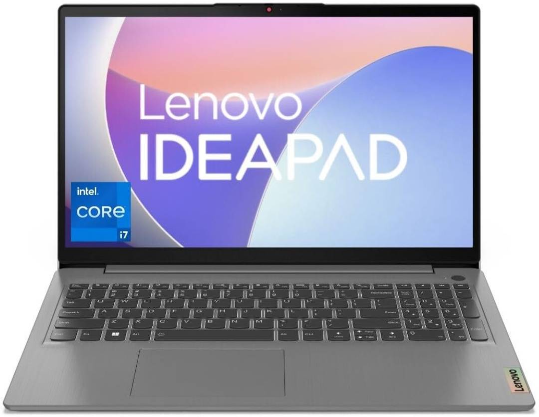 Lenovo IdeaPad Slim 3 Intel Intel Core i7 13th Gen 13620H - (16 GB/512 GB SSD/Windows 11 Home) 15IRH8 Thin and Light Laptop 15.6 Inch, Arctic Grey, 1.