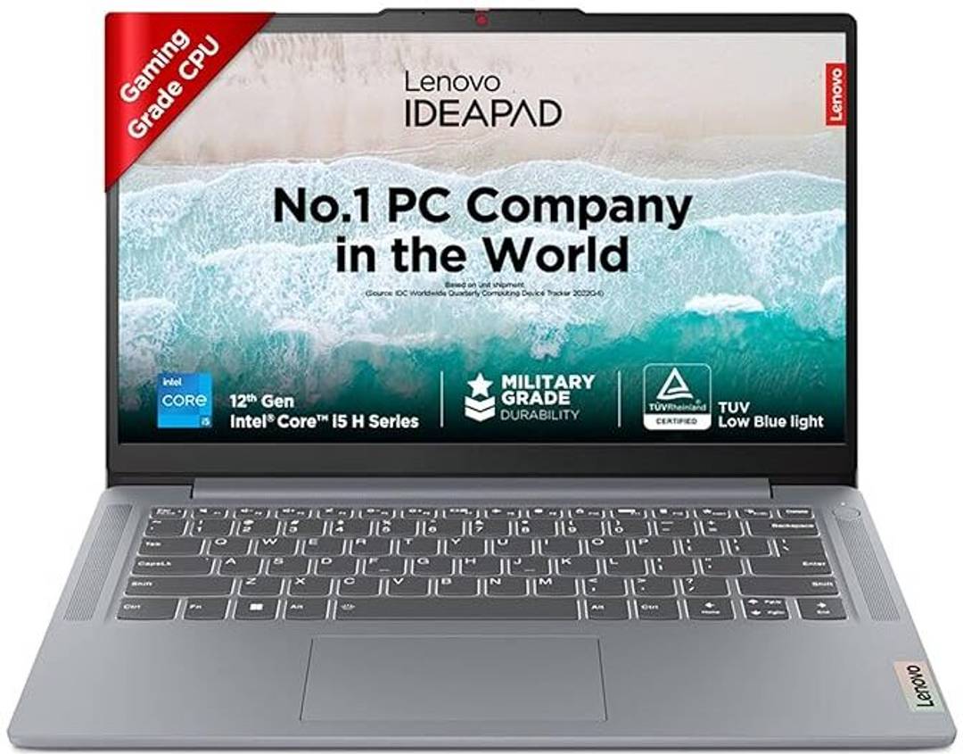 Lenovo Lenovo Intel Core i5 12th Gen - (16 GB/512 GB SSD/Windows 11 Home) 83EQ005VIN Thin and Light Laptop (14 Inch, Arctic Grey, With MS Office)