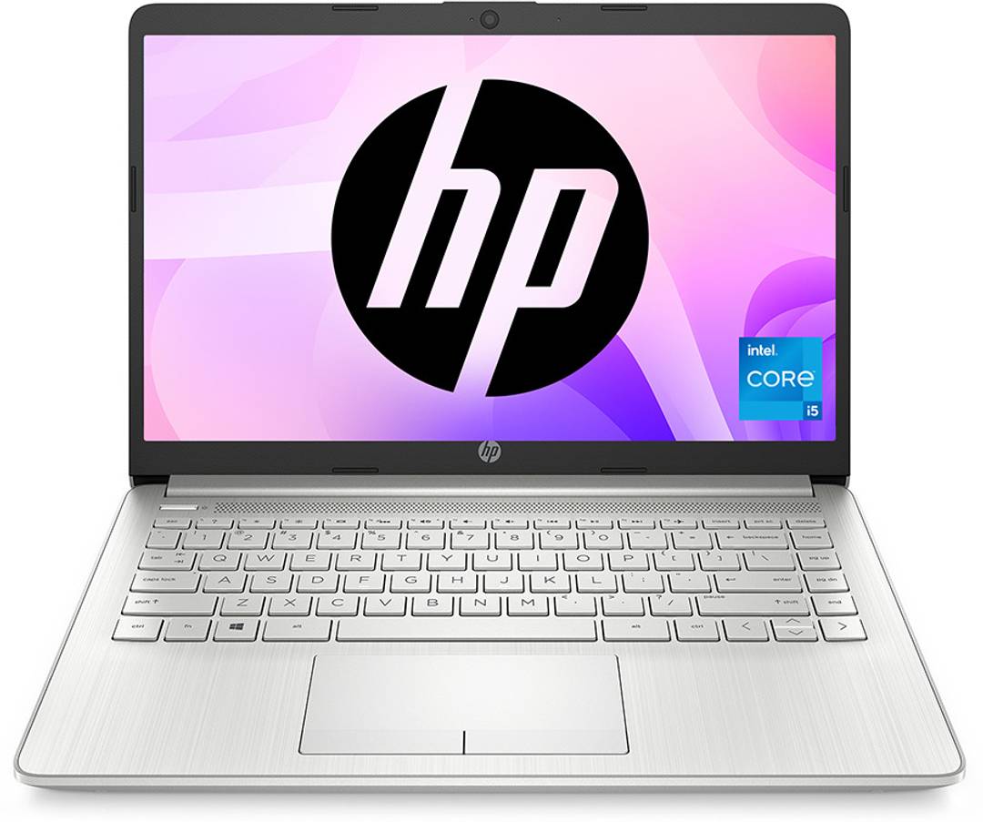 HP 14s Intel Core i5 10th Gen 1035G1 - (8 GB/512 GB SSD/Windows 10 Home) 14s- ER0503TU Thin and Light Laptop (14 Inch, Natural Silver, 1.49 KG, With M