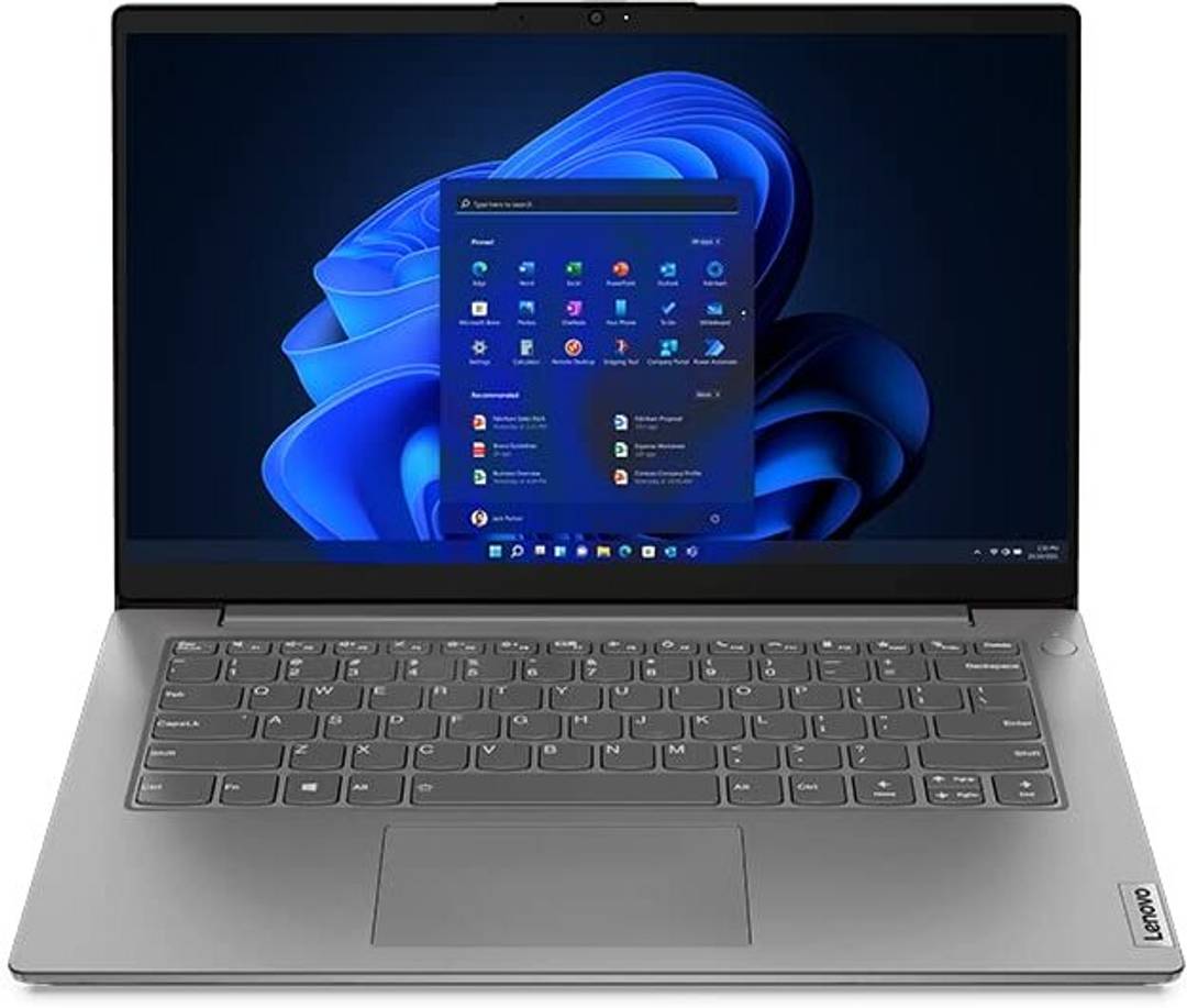Lenovo V SERIES Intel Core i5 12th Gen 1235U - (8 GB/512 GB SSD/Windows 11 Home) V14 Thin and Light Laptop 14 Inch, Silver Grey, 1.6 Kg, With MS Offic