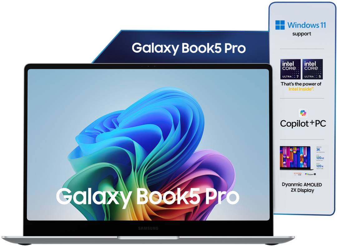 Samsung Galaxy Book5 Pro Next Gen AI PC Full Metal Chasis Intel Core Ultra 7 256V - (16 GB/512 GB SSD/Windows 11 Home) NP940XHA Thin and Light Laptop 