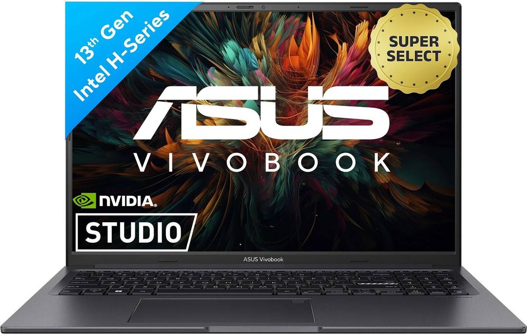 ASUS Vivobook 16X (2025) with Office 2024 + M365 Basic* Intel Core i5 13th Gen 13420H - (16 GB/512 GB SSD/Windows 11 Home/4 GB Graphics/NVIDIA GeForce
