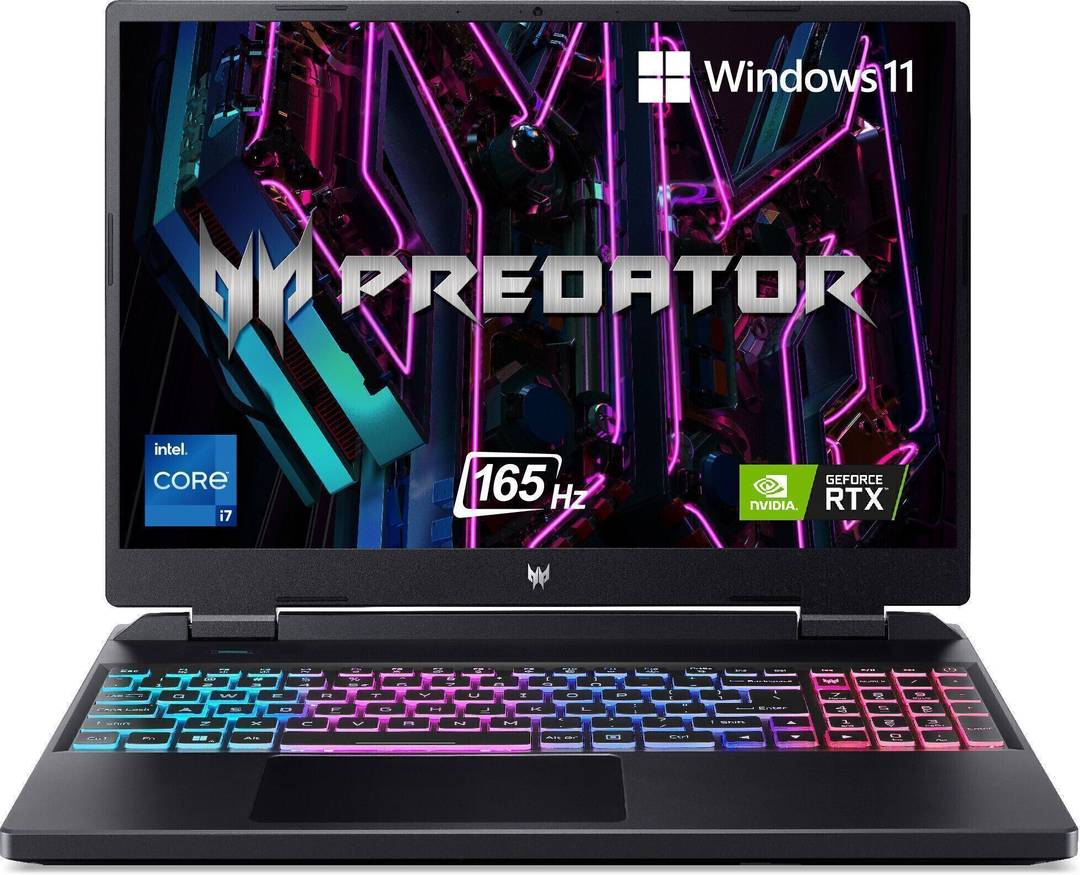 acer predator neo intel core i7 13th gen 13700hx 16 gb 1 tb ssd windows 11 home 8 gb graphics nvidia geforce rtx 4060 phn16 71 78r1 gaming laptop