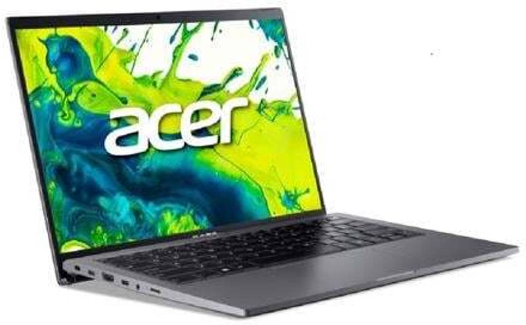 Acer Aspire go 14 (2025) WUXGA IPS Intel Core Ultra 5 125H - (16 GB/512 GB SSD/Windows 11 Home) AG14-71M Thin and Light Laptop (14 Inch, Space Gray, 1