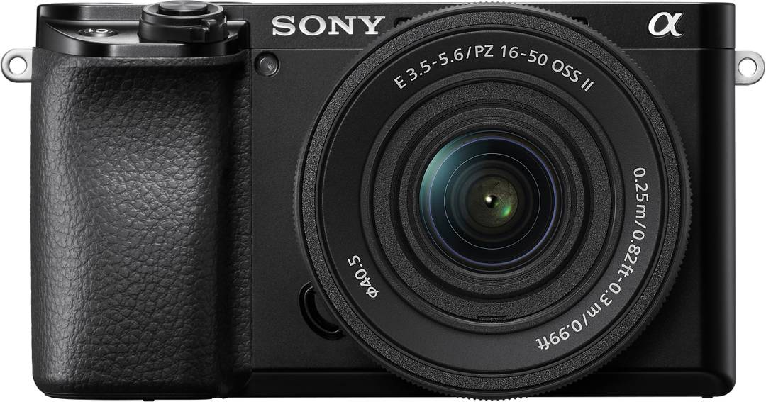 sony ilce 6100k mirrorless camera body selp16502 power zoom