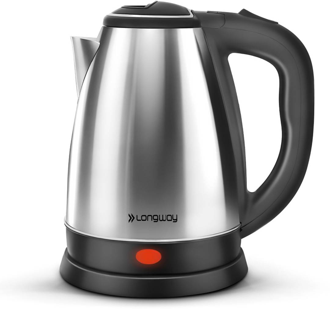 longway kestro 1500 w stainless steel body boiling electric kettle