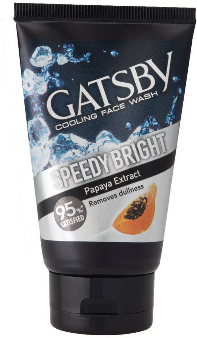 gatsby japan cooling clear whitening contains papaya fruit extracts face wash