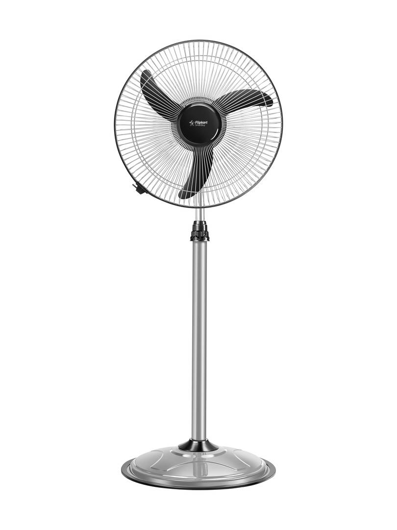 Flipkart SmartBuy Falcon Signature with 2 Year Warranty High Air Delivery, Ultra High Speed 400 mm Pedestal Fan Metallic Grey | Pack of 1