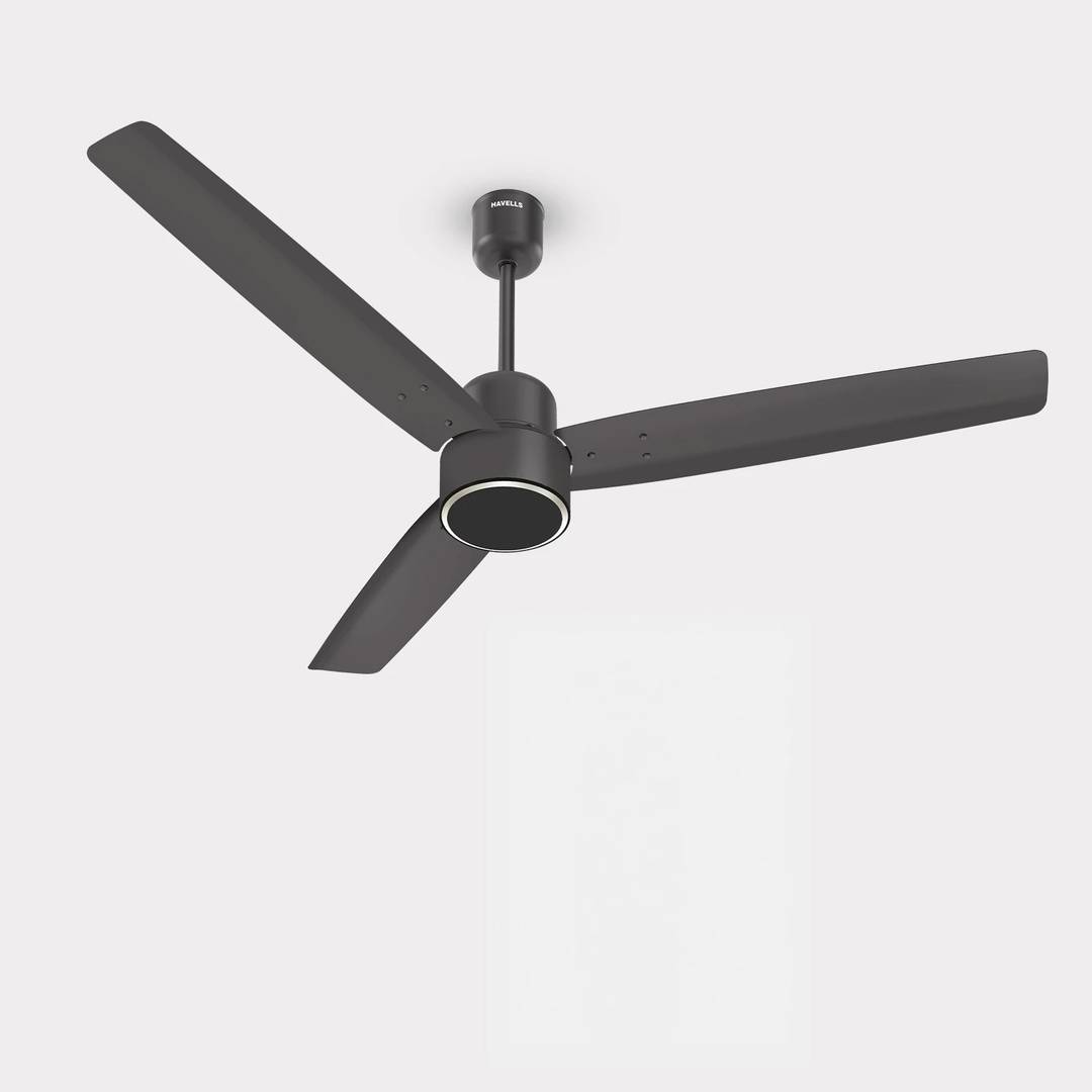HAVELLS Fab BLDC Pro with 3 Year Warranty BLDC Motor 1200 mm Ceiling Fan 5 Star | Smoke Brown | Pack of 1