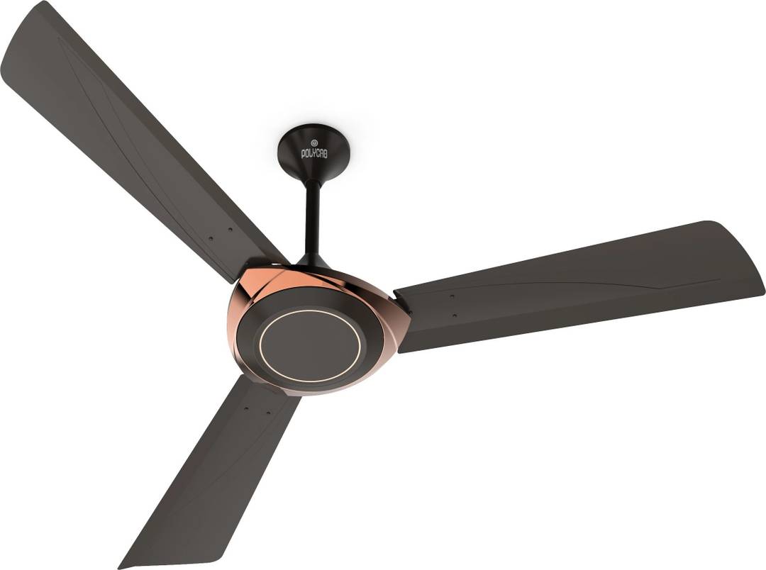Polycab FCEECST130M with 12 Months Warranty Energy Saving 1200 mm Ceiling Fan BEAN BRONZE GOLD | Pack of 1