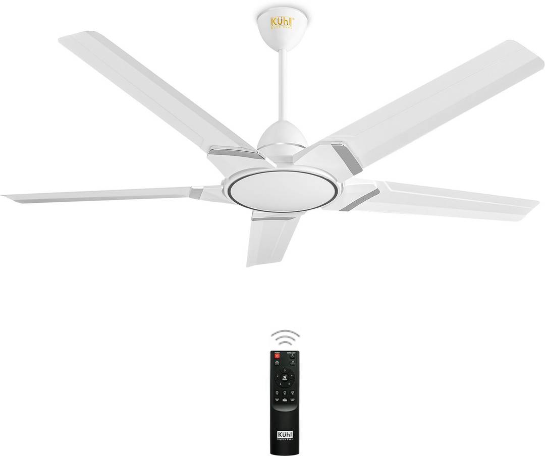 kuhl brise star e5 65 power saving 5 year warranty bldc motor remote 1320 mm ceiling fan