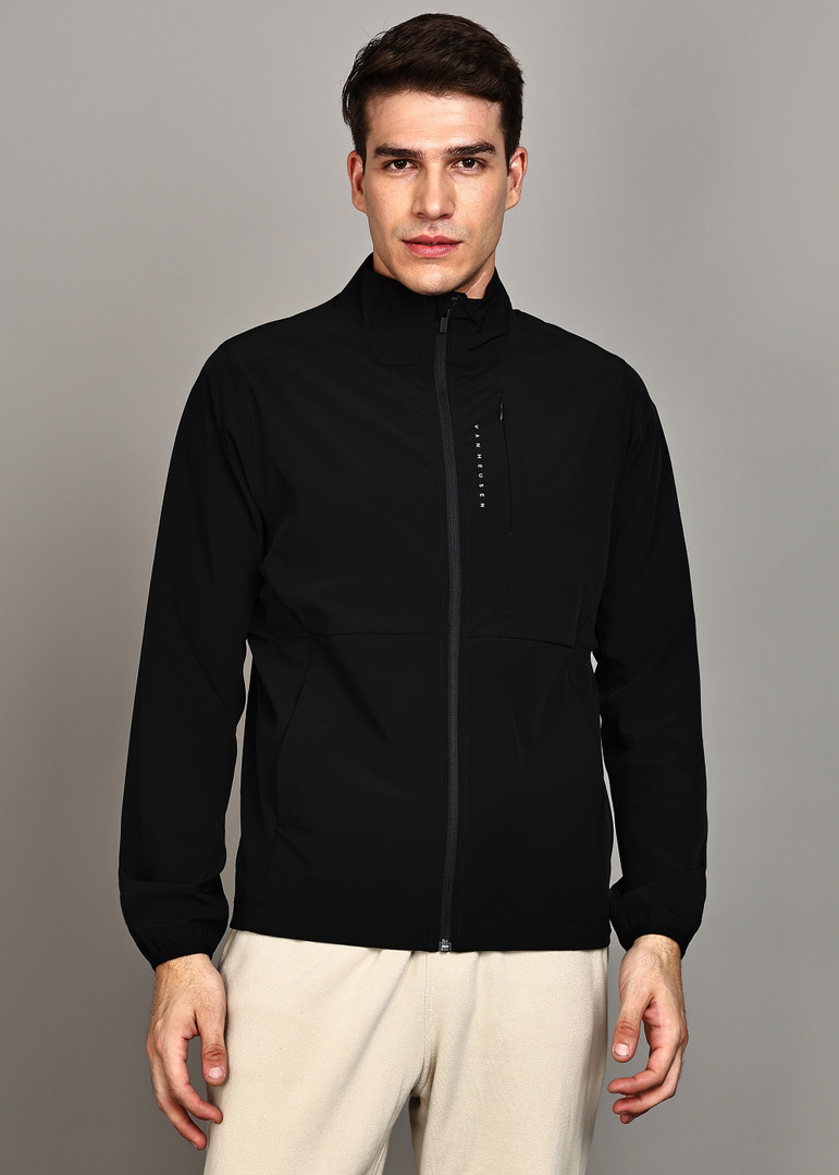 VAN HEUSEN Men Solid Sports Jacket