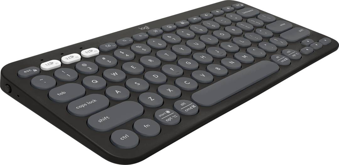 logitech pebble keys 2 k380s bluetooth laptop size tablet keyboard compatible desktop laptop mac easy use plug play quick comfy durable body