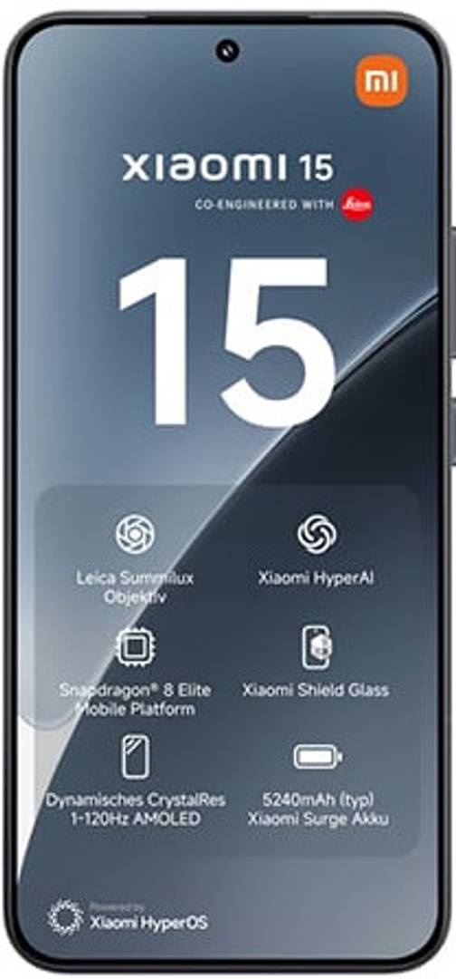 Xiaomi15 (Black, 512 GB) 12 GB RAM