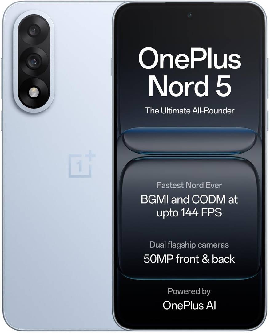 OnePlus Nord 5 5G (Dry Ice, 256 GB) 8 GB RAM