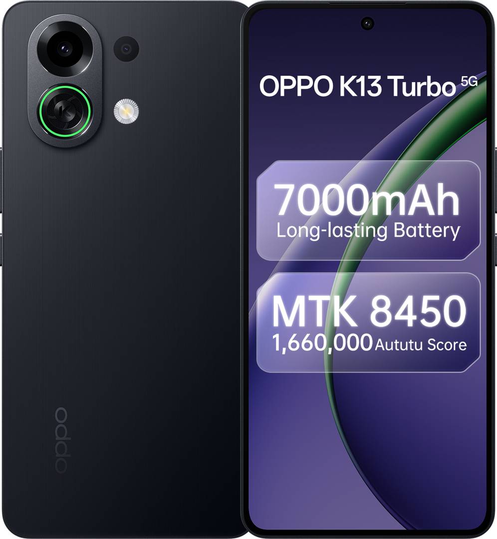 OPPO K13 Turbo 5G (Midnight Maverick, 256 GB)
