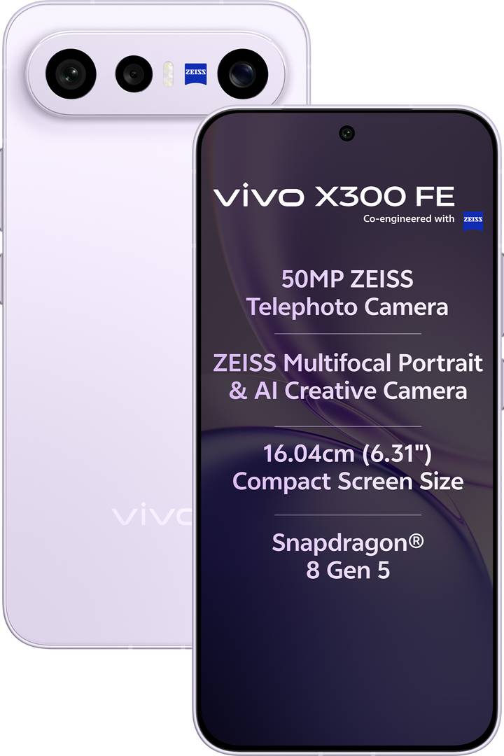 vivo X300 FE (Lilac Purple, 256 GB) 12 GB RAM