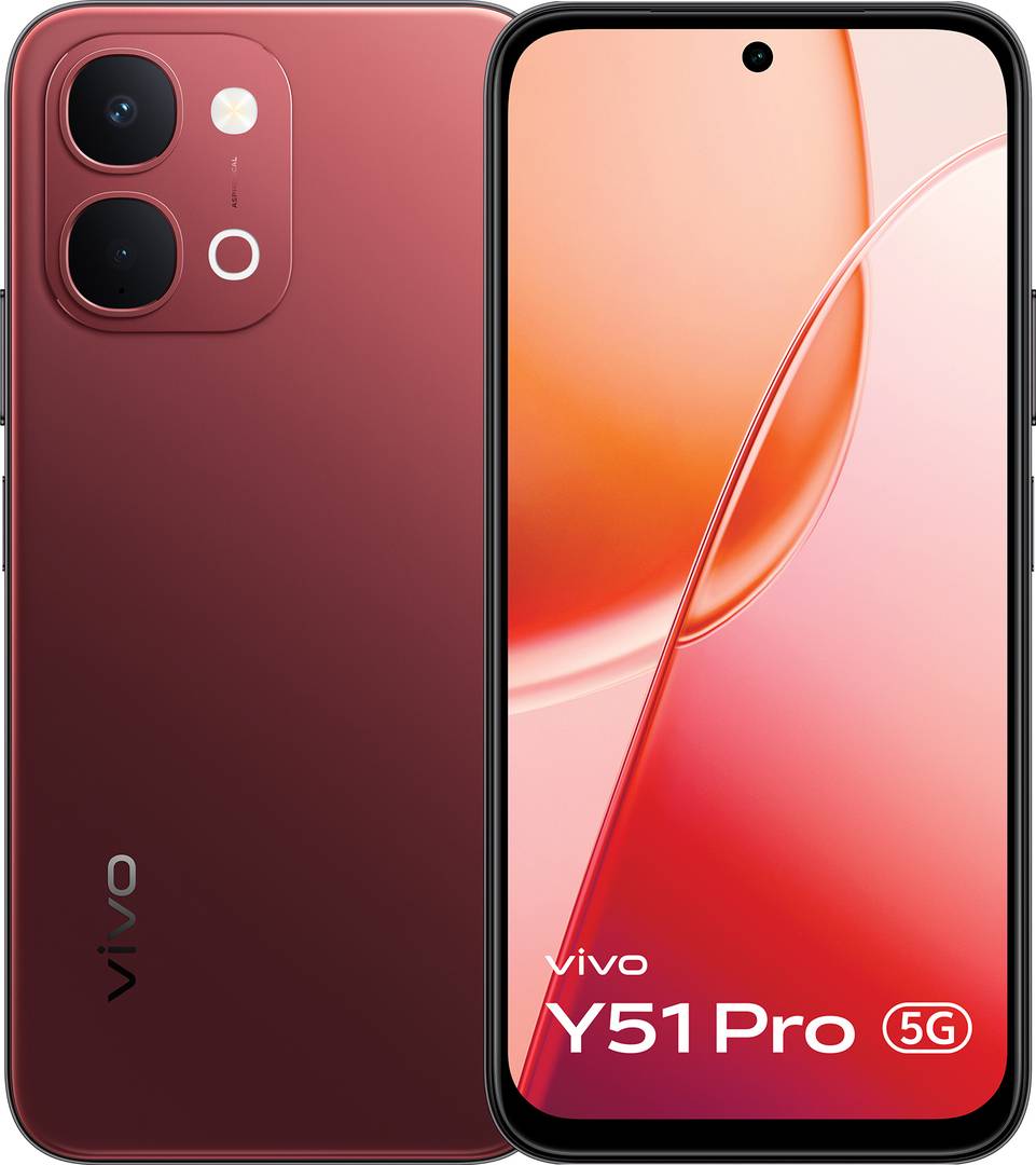 vivo Y51 Pro 5G (Festive Red, 128 GB) (8 GB RAM)