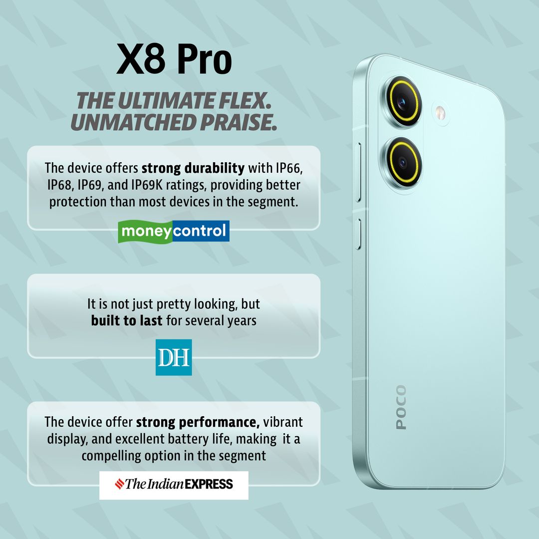 POCO X8 Pro (256 GB Storage, 8 GB RAM)