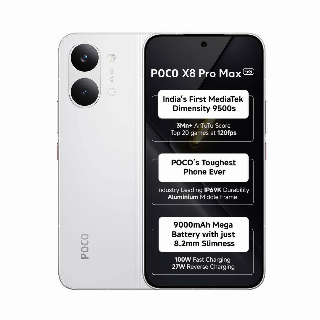 POCO X8 Pro Max (256 GB Storage, 12 GB RAM) Online at Best Price On Flipkart.com