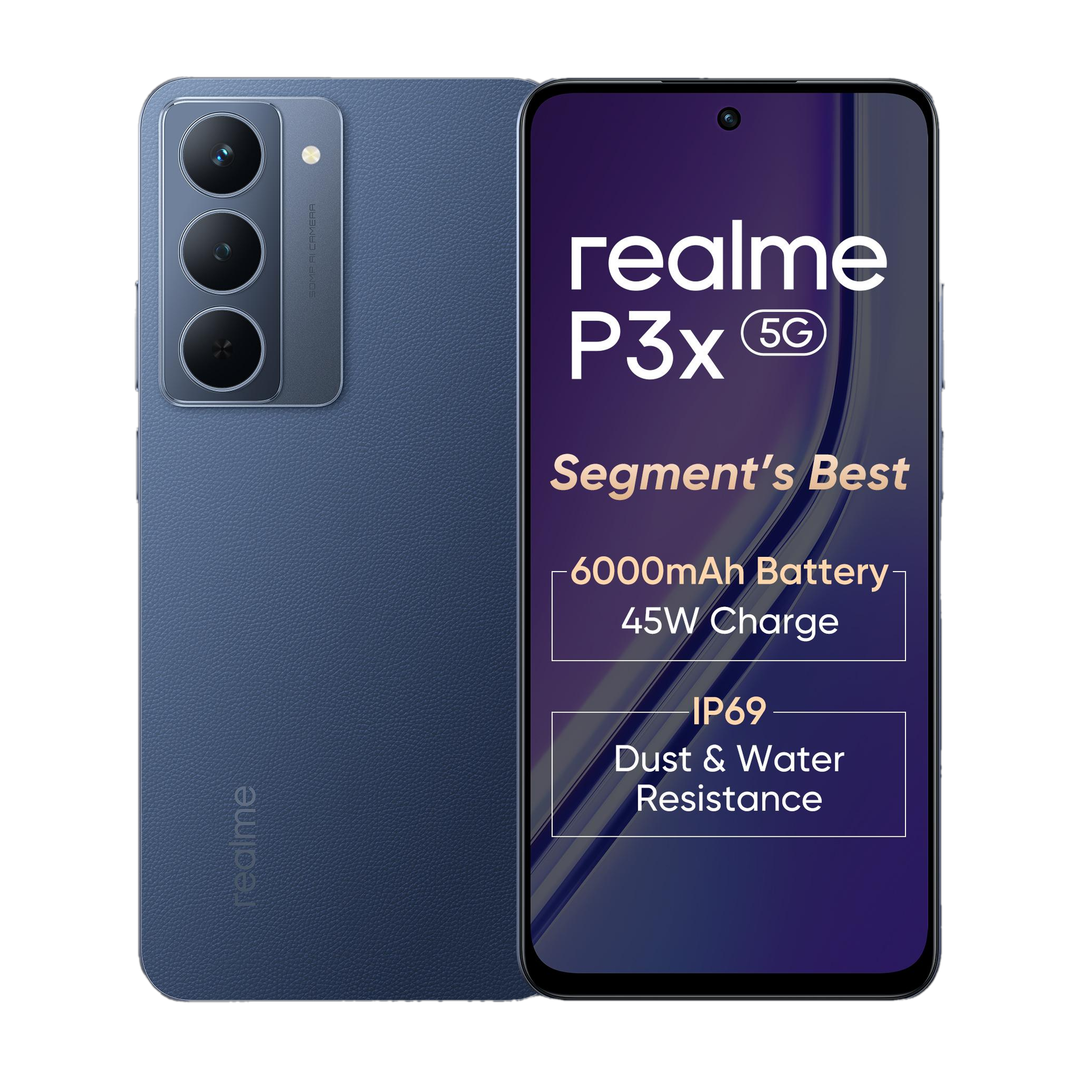 realme P3x 5G (Midnight Blue, 128 GB)