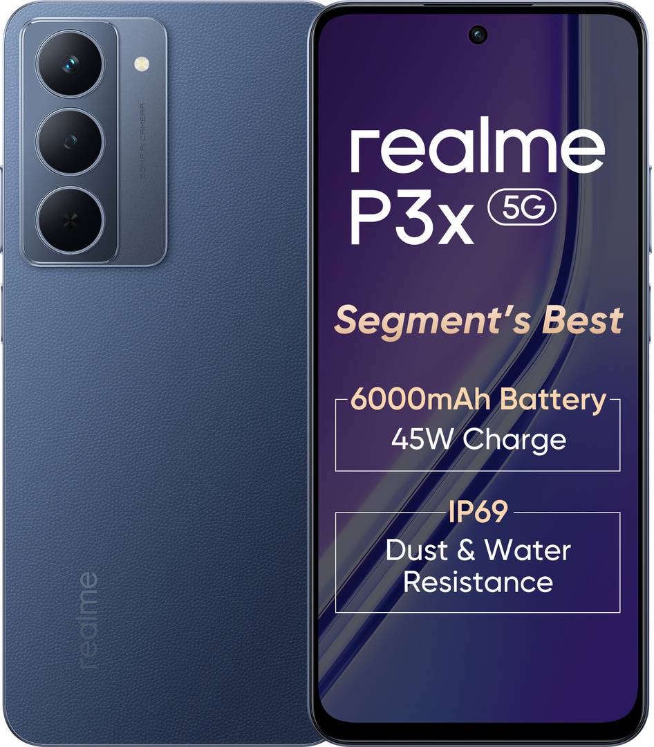 realme P3x 5G (Midnight Blue, 128 GB) 6 GB RAM