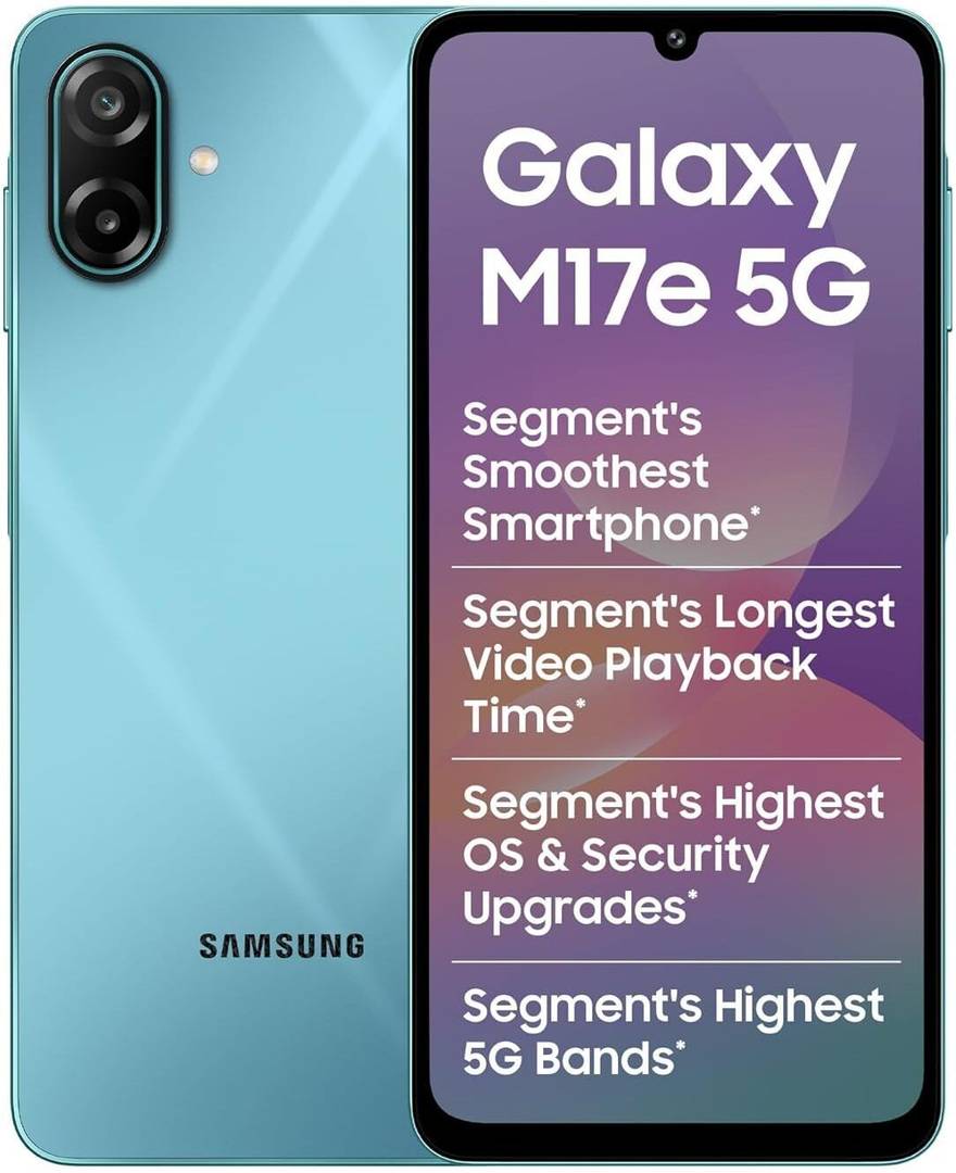 Samsung Galaxy M17e 5G (Blitz Blue, 128 GB) (4 GB RAM)