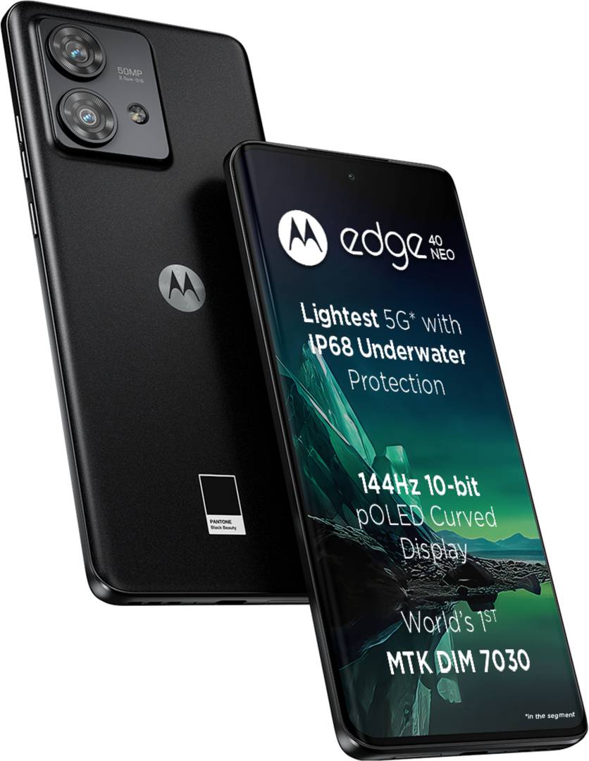 Motorola Edge 40 Neo (Black Beauty, 128 GB)