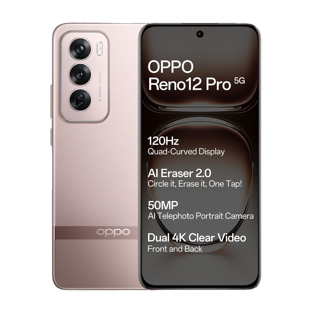 OPPO Reno 12 Pro 5G (Sunset Gold, 256 GB) 12 GB RAM