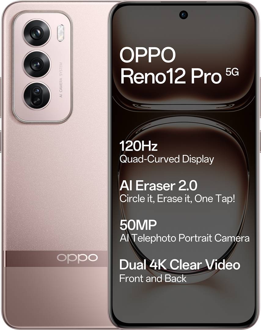 OPPO Reno 12 Pro 5G (Sunset Gold, 256 GB) 12 GB RAM