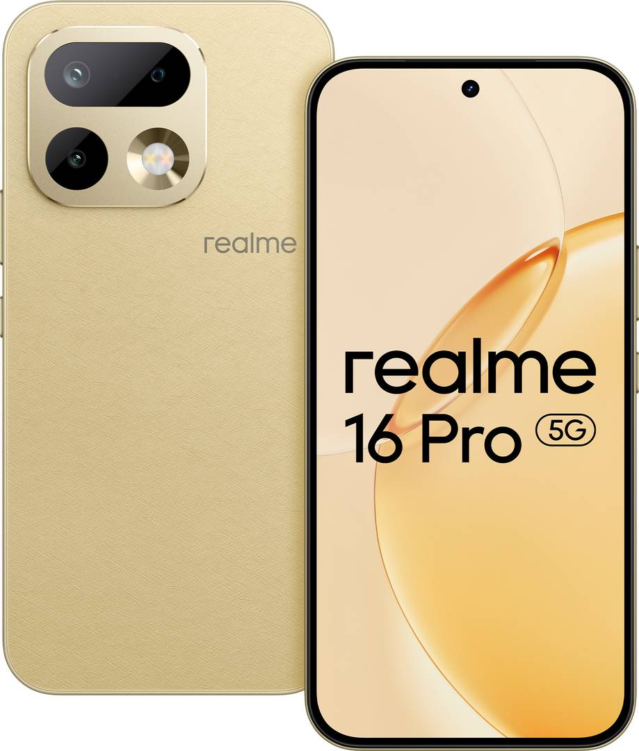 realme 16 Pro 5G Charger in the Box (Master Gold, 256 GB)