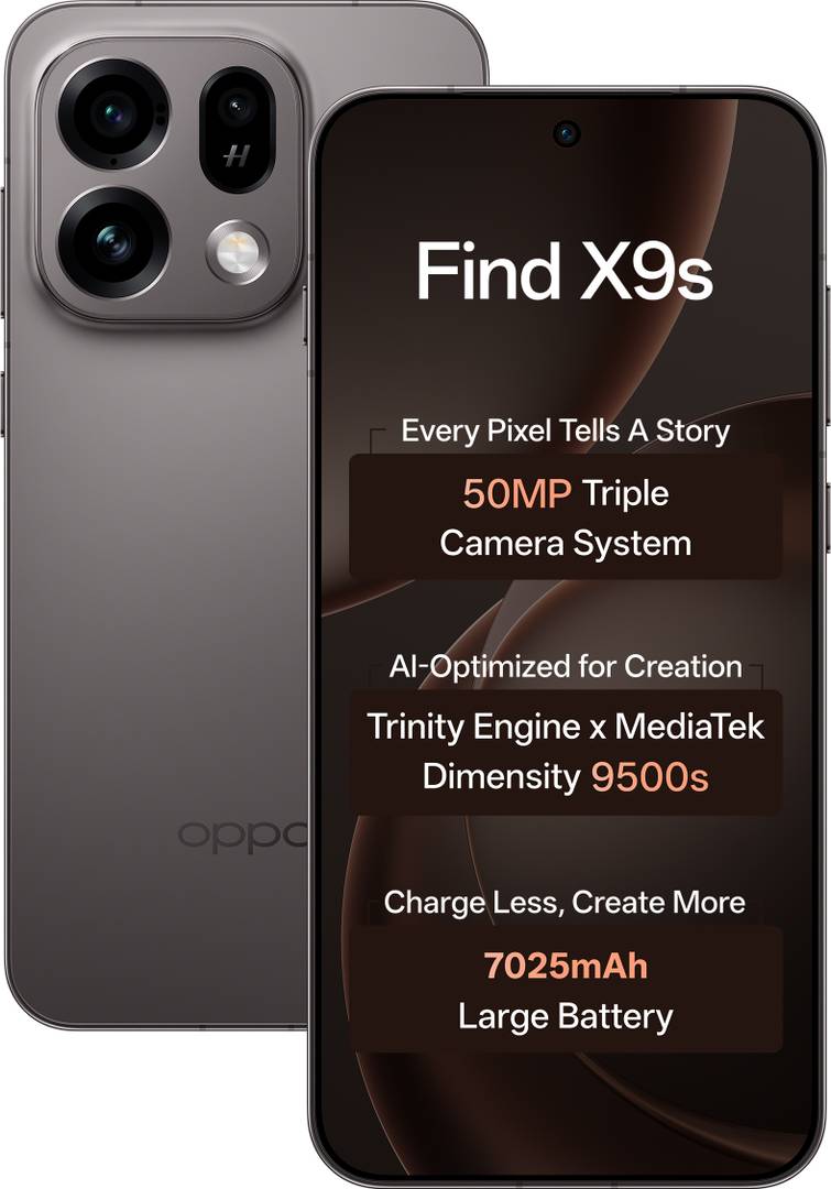 Oppo Find X9s (midnight Grey, 256 Gb, 7025 Mah)
