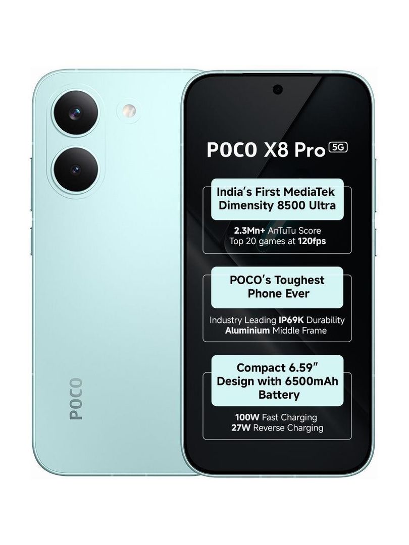 POCO X8 Pro (256 GB Storage, 8 GB RAM)