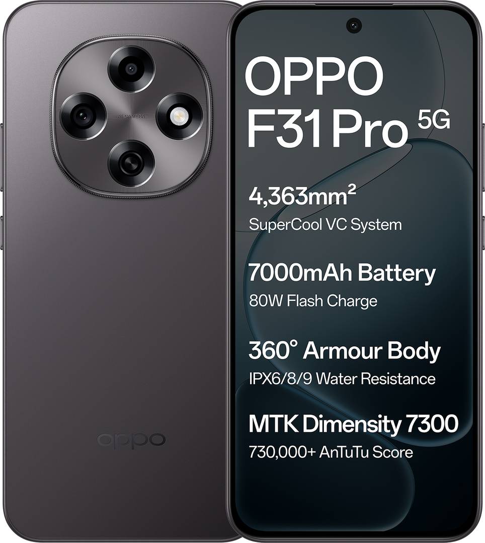 OPPO F31 Pro 5G (Space Grey, 128 GB) 8 GB RAM