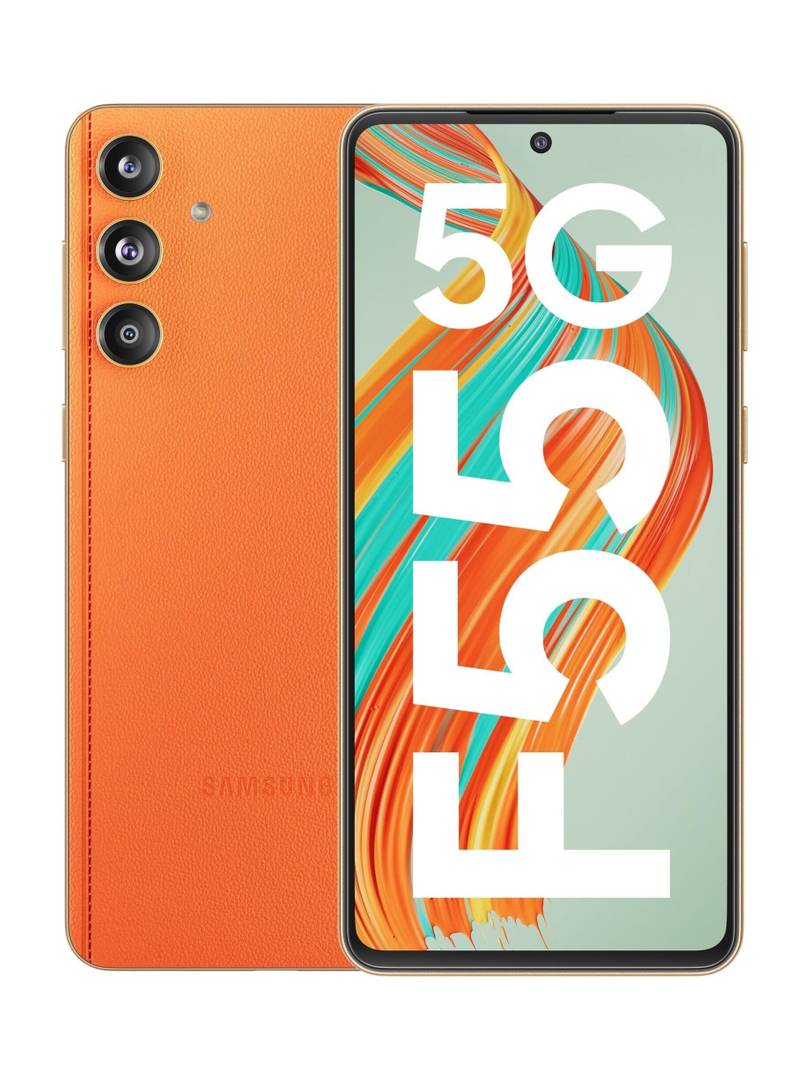 Samsung Galaxy F55 5G (Apricot Crush, 128 GB) 8 GB RAM