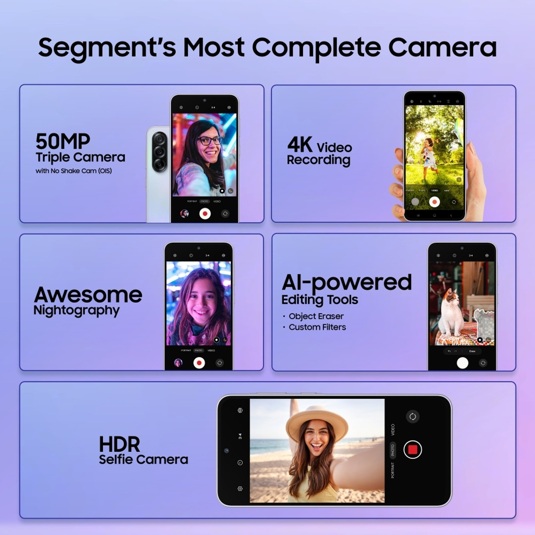 Samsung Galaxy A36 5G (128 GB Storage, 8 GB RAM)