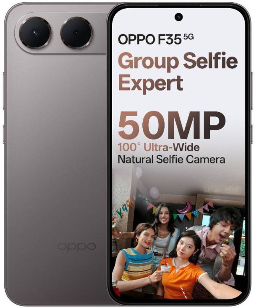 OPPO F35 5G (Titanium Grey, 128 GB)