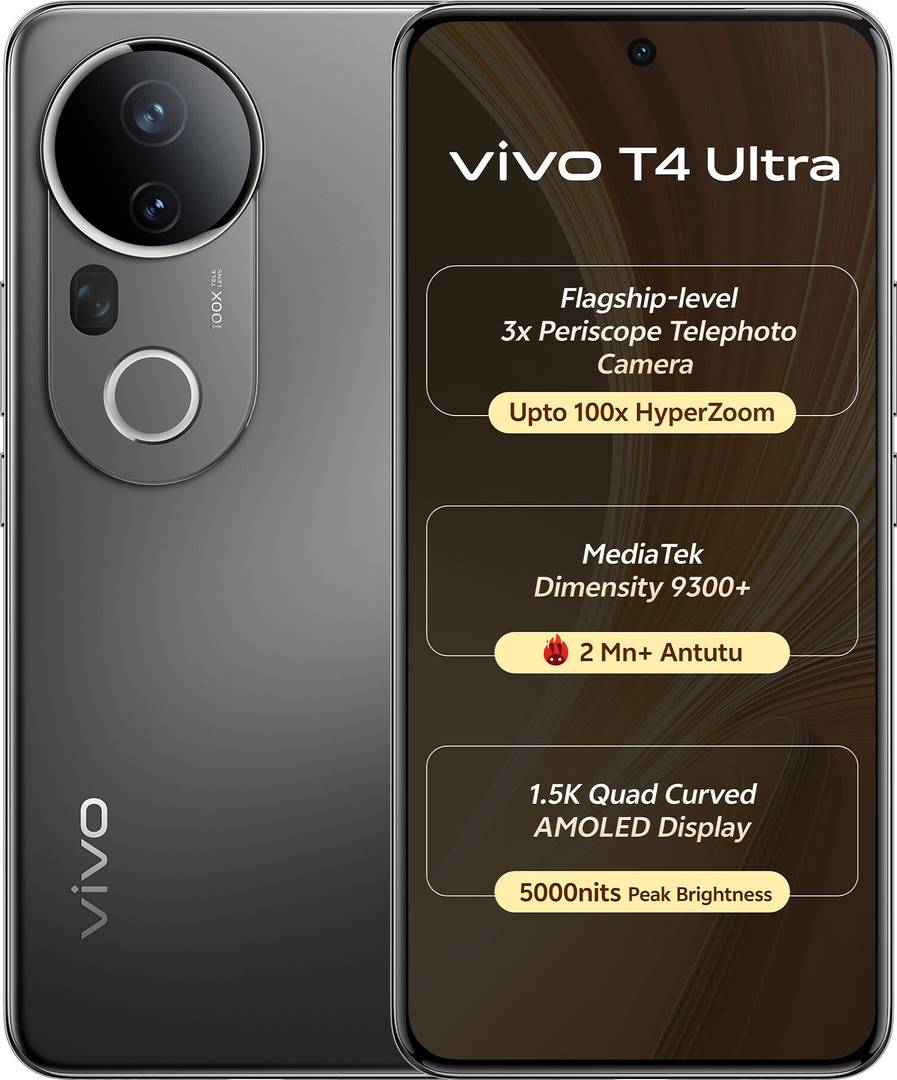 vivo T4 Ultra 5G (Meteor Grey, 256 GB) 12 GB RAM
