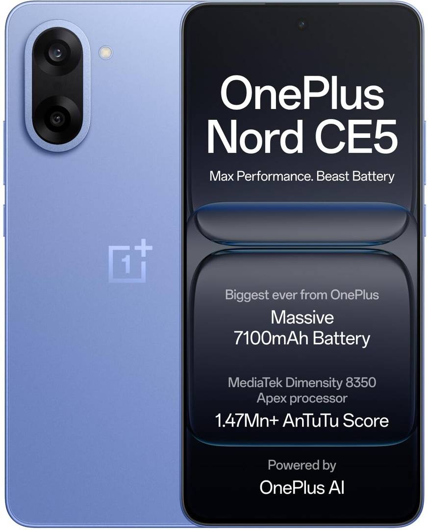 OnePlus Nord CE5 5G (Nexus Blue, 128 GB) 8 GB RAM