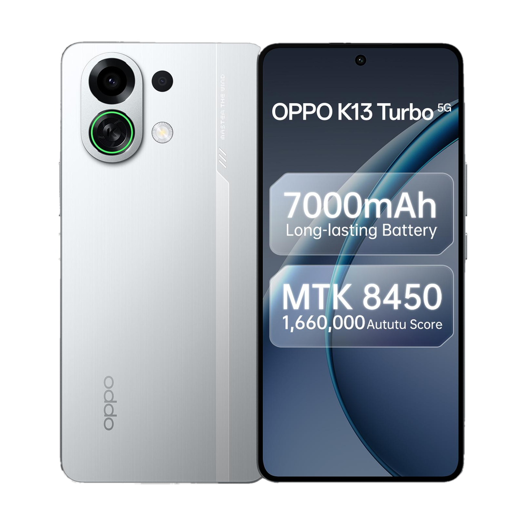 Oppo K13 Turbo 5g (white Knight, 256 Gb, 7000 Mah)*##*Midnight Maverick~256 GB