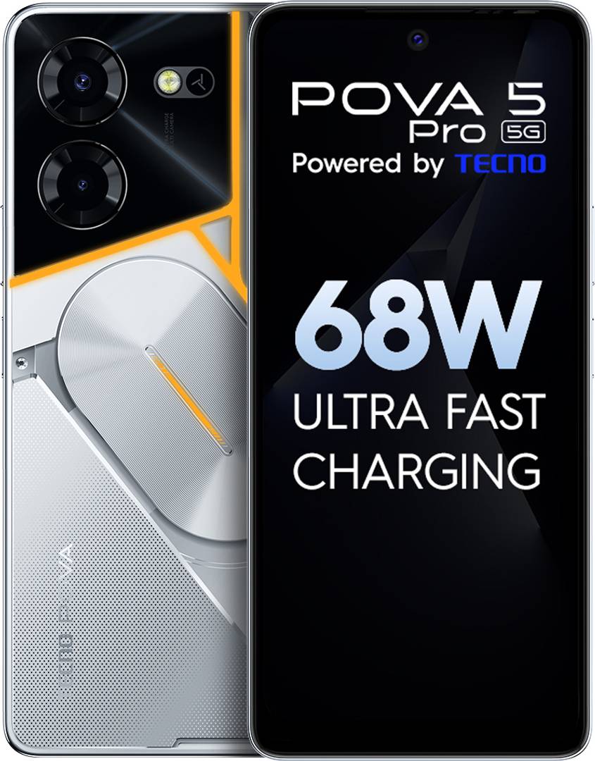 Tecno Pova 5 Pro 5G (Dark Illusion, 128 GB) (8 GB RAM)