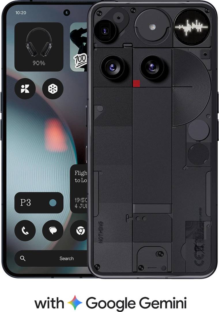 Nothing Phone (3) (Black, 256 GB) (12 GB RAM)