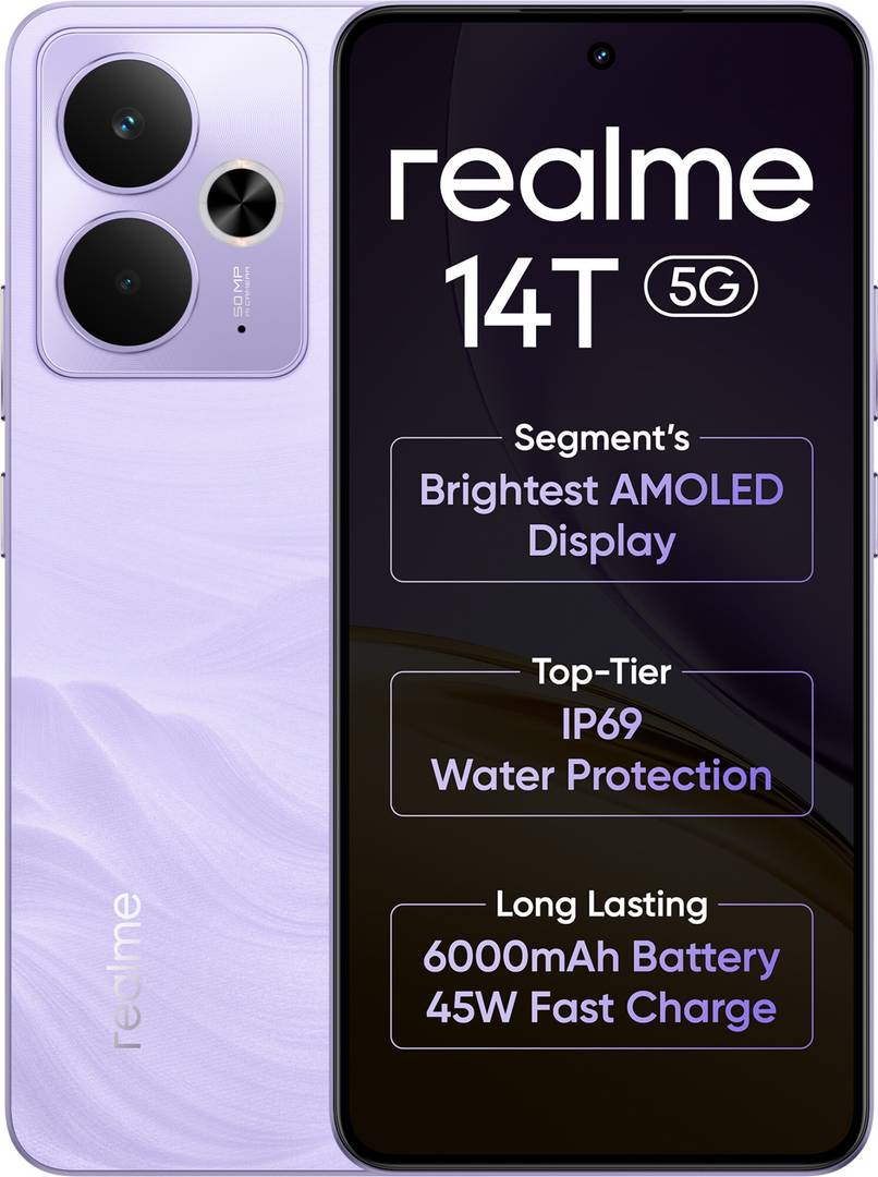 realme 14t 5g lightning purple 256 gb