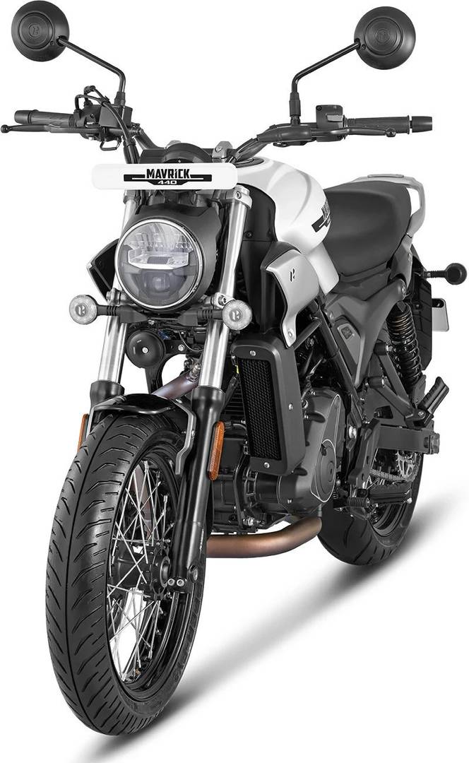 Hero Maverick 2024 Booking for Ex-Showroom Price (Arctic White)
