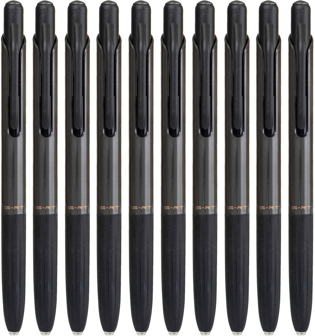 pentonic 0 7mm g rt retractable gel pen consistent flow 2x writing length