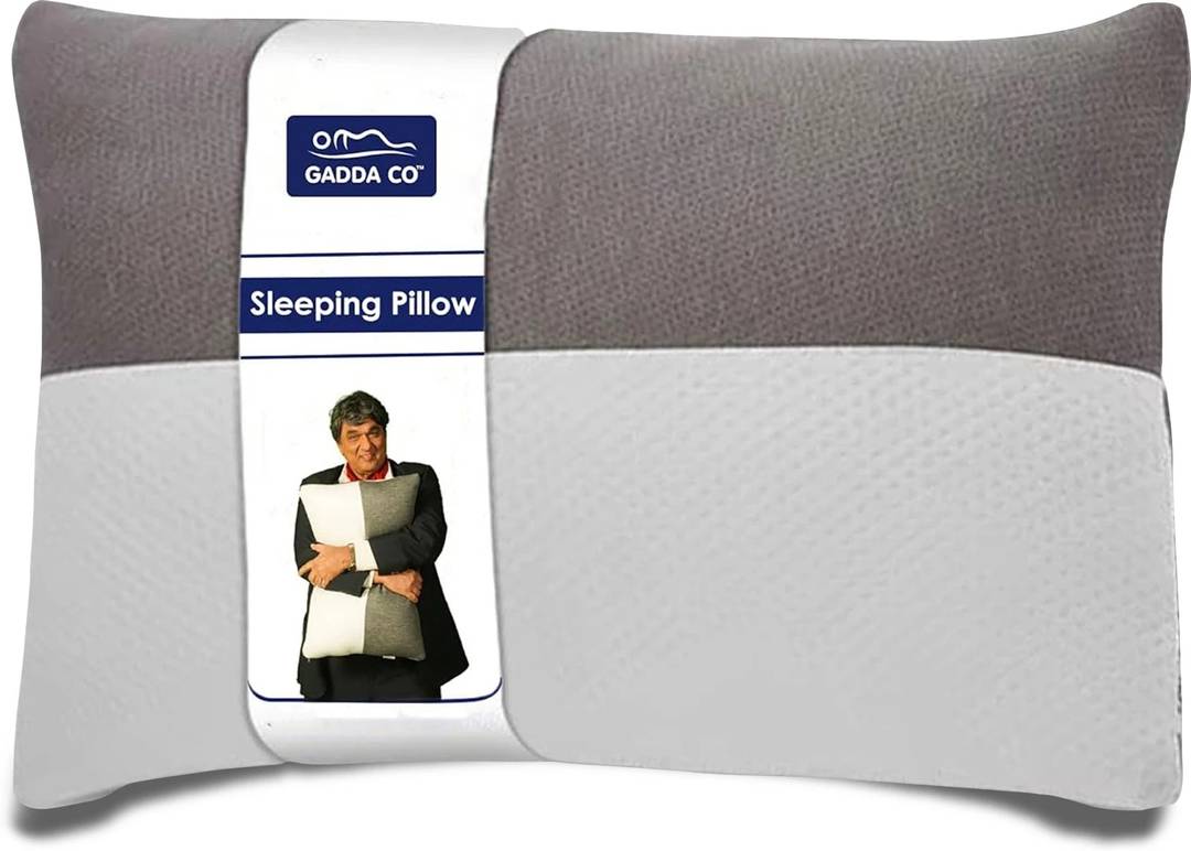 gadda co polyester fibre sleeping pillow pack 1 solid hollow fiber zip height adjustable pillow