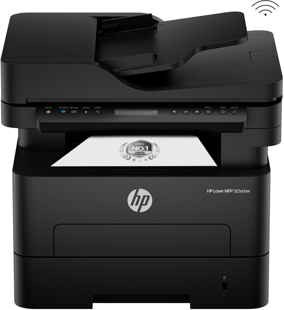 HP Laser MFP 323sdnw Printer Multi-function WiFi Monochrome Laser Printer (Toner Cartridge)