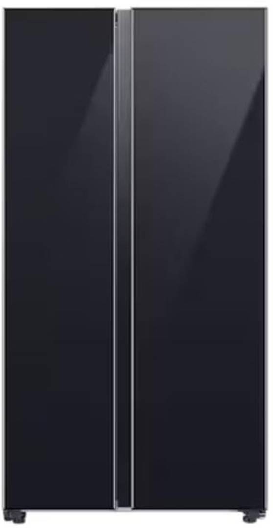 Samsung 653 L Frost Free Side by Side 3 Star Convertible Refrigerator Clean Deep Charcoal, RS76CB81A333HL
